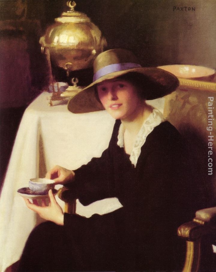 William McGregor Paxton The Samovar